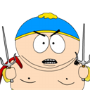 Cartman Ninja zoomed icon